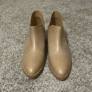Nicole heeled booties worn once